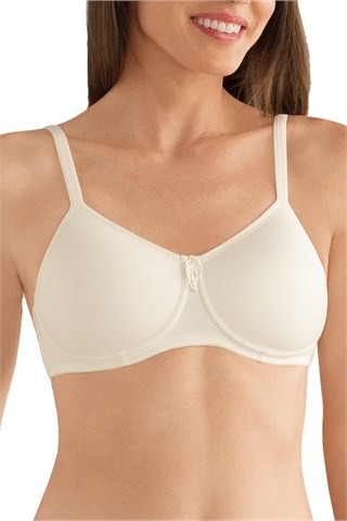 Amoena Lara Post Surgery Padded Pocketed T Shirt Bra