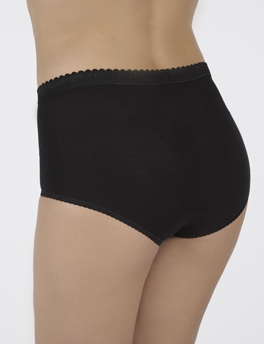 Sloggi Control Maxi Full Cotton Briefs With Light Control Panel - 2 Pack