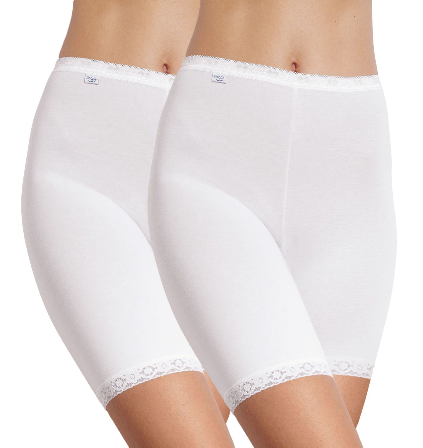 Sloggi Basic+ Long Cotton Briefs - 2 Pack