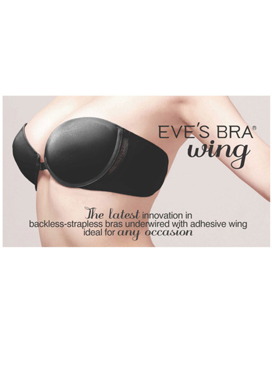 Eve's Bra Wings - Adhesive Backless Bra
