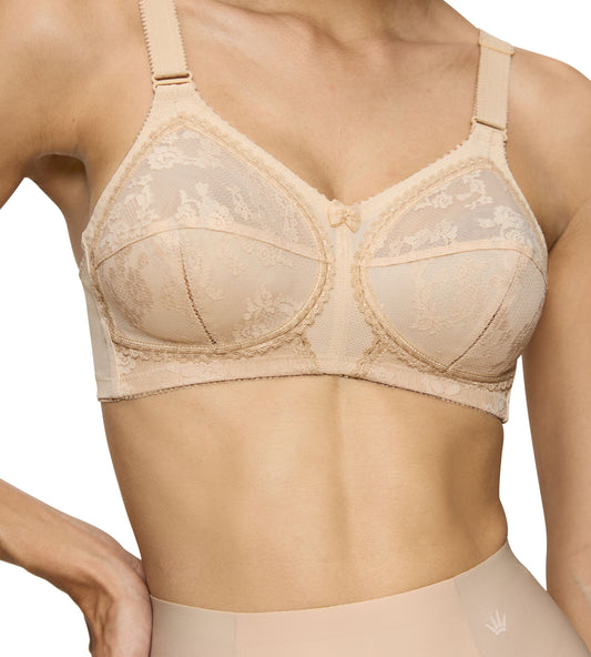 Triumph Doreen Bra Classic Non Wired Bra Non Padded Lace Bra