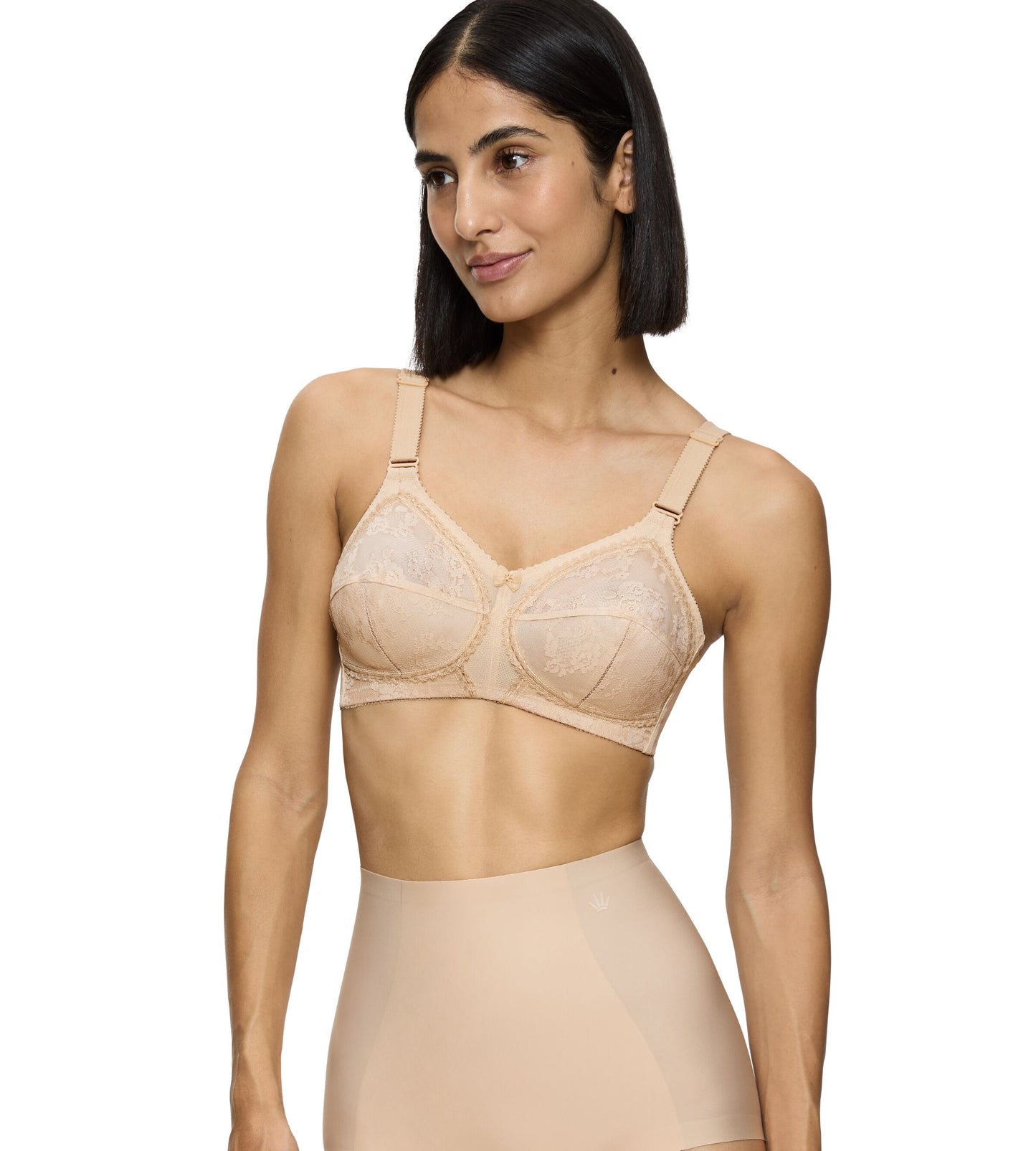 Triumph Doreen Bra Classic Non Wired Bra Non Padded Lace Bra