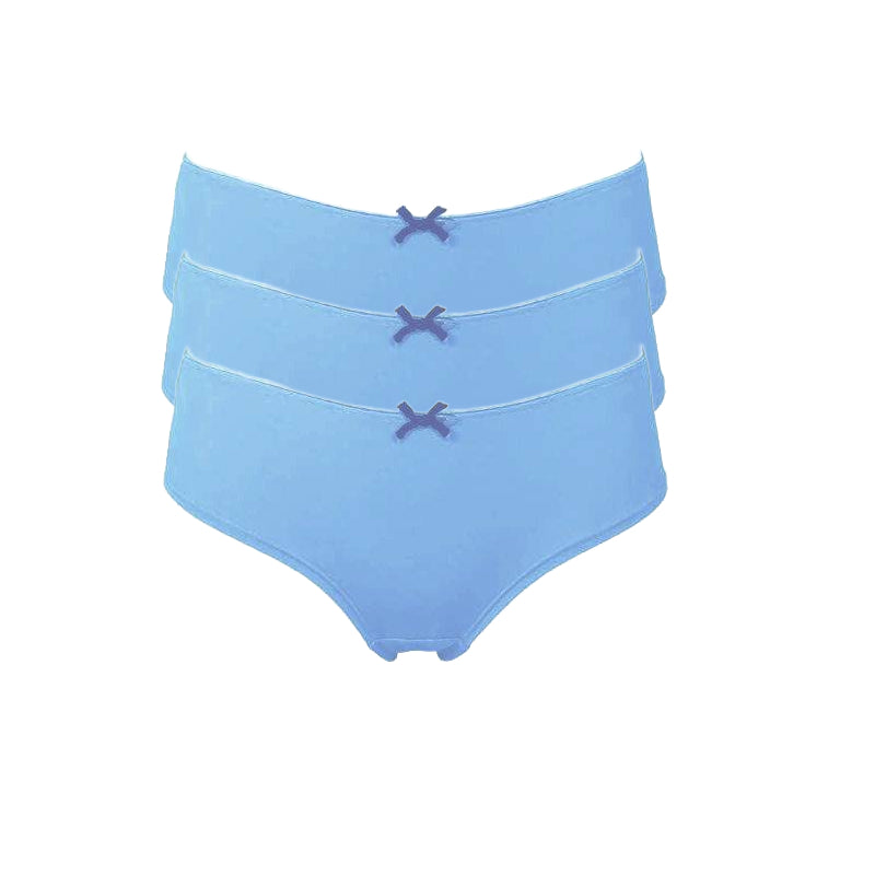 Pretty Poll Ladies Briefs Cheeky Hipster Boyshort 3 Pack Olivia Microfibre Brief