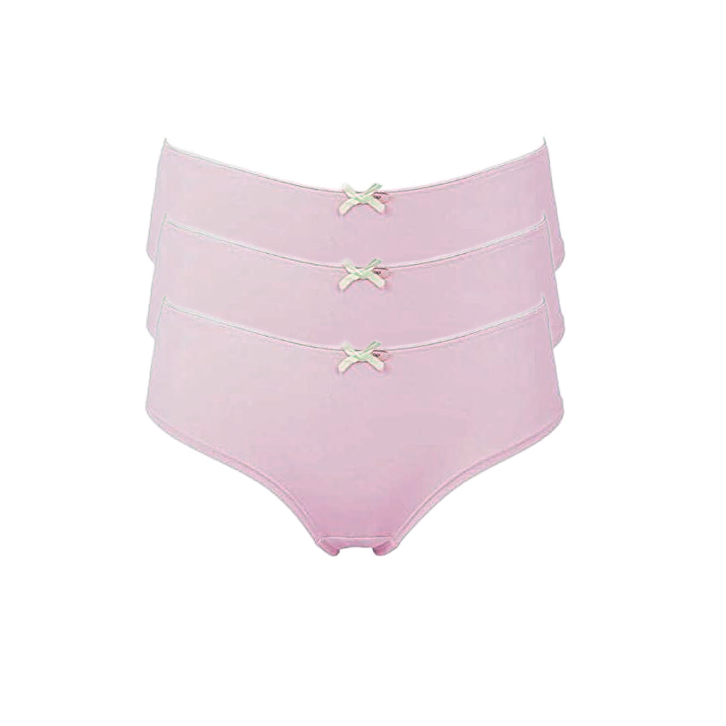 Pretty Poll Ladies Briefs Cheeky Hipster Boyshort 3 Pack Olivia Microfibre Brief