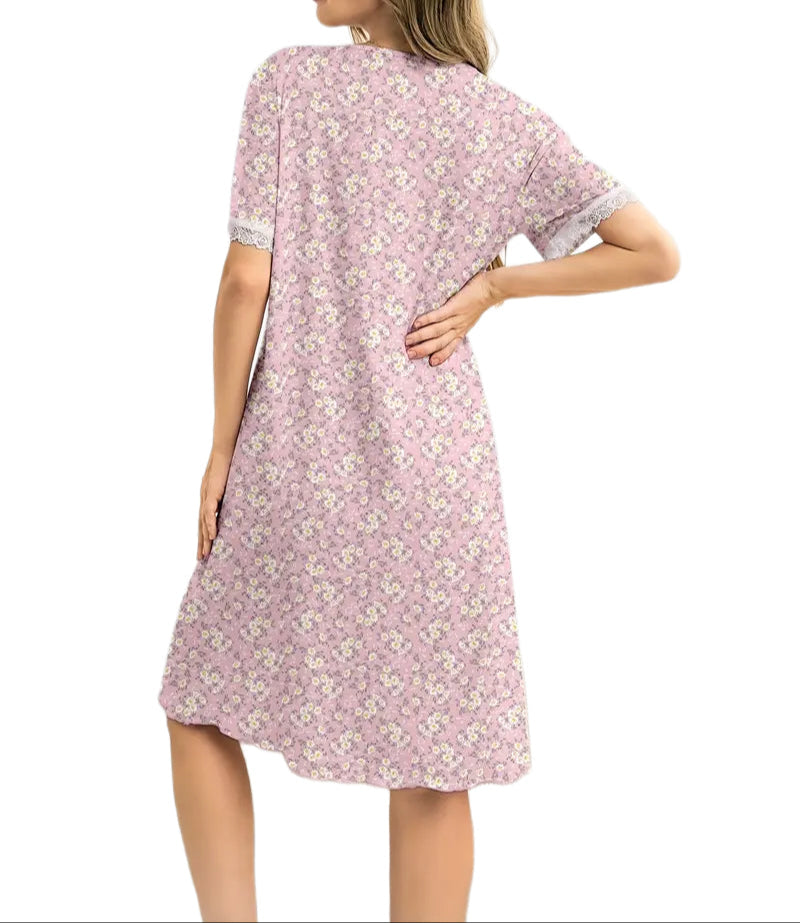 Zolidon Short Sleeved Nightdress 41"