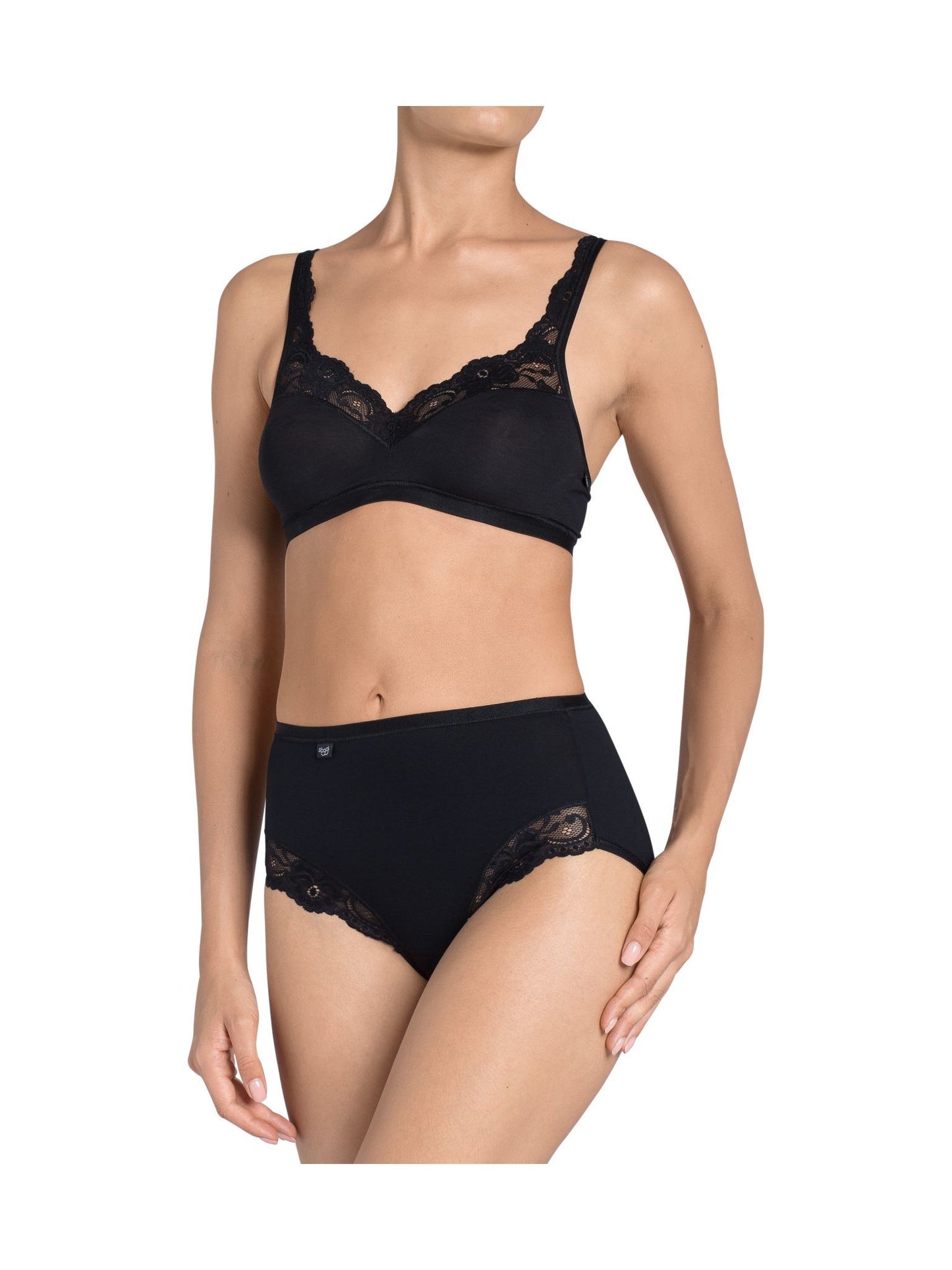 Sloggi Romance Maxi Briefs With Lace