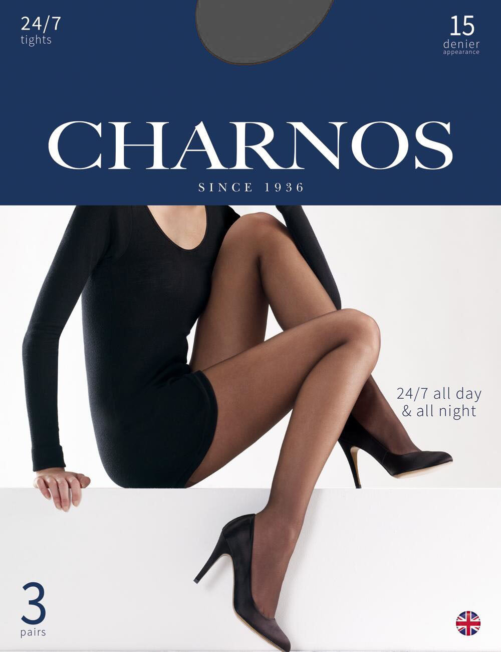 Charnos 15 Denier Tights 24/7 - 3 Pack