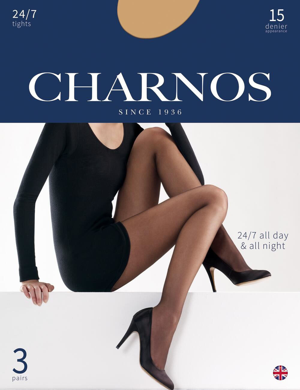 Charnos 15 Denier Tights 24/7 - 3 Pack