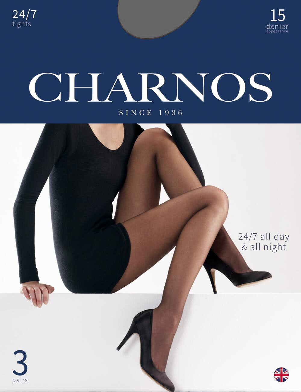 Charnos 15 Denier Tights 24/7 - 3 Pack