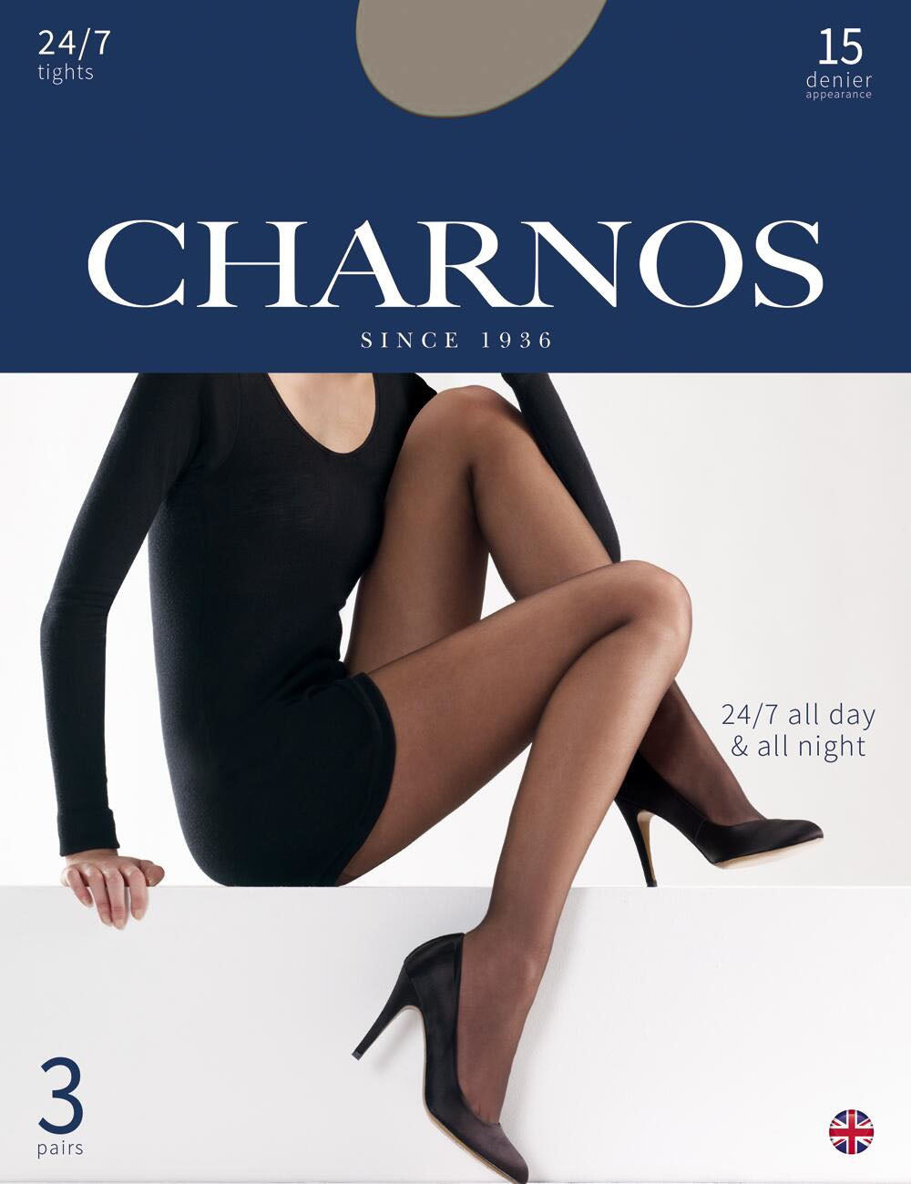 Charnos 15 Denier Tights 24/7 - 3 Pack