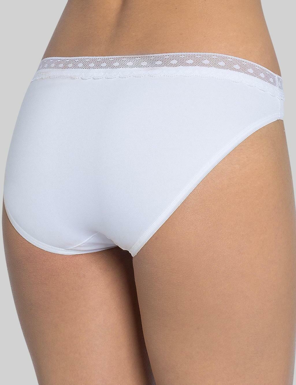 Sloggi Feel Pure Lace Microfibre Tai Briefs - 2 Pack