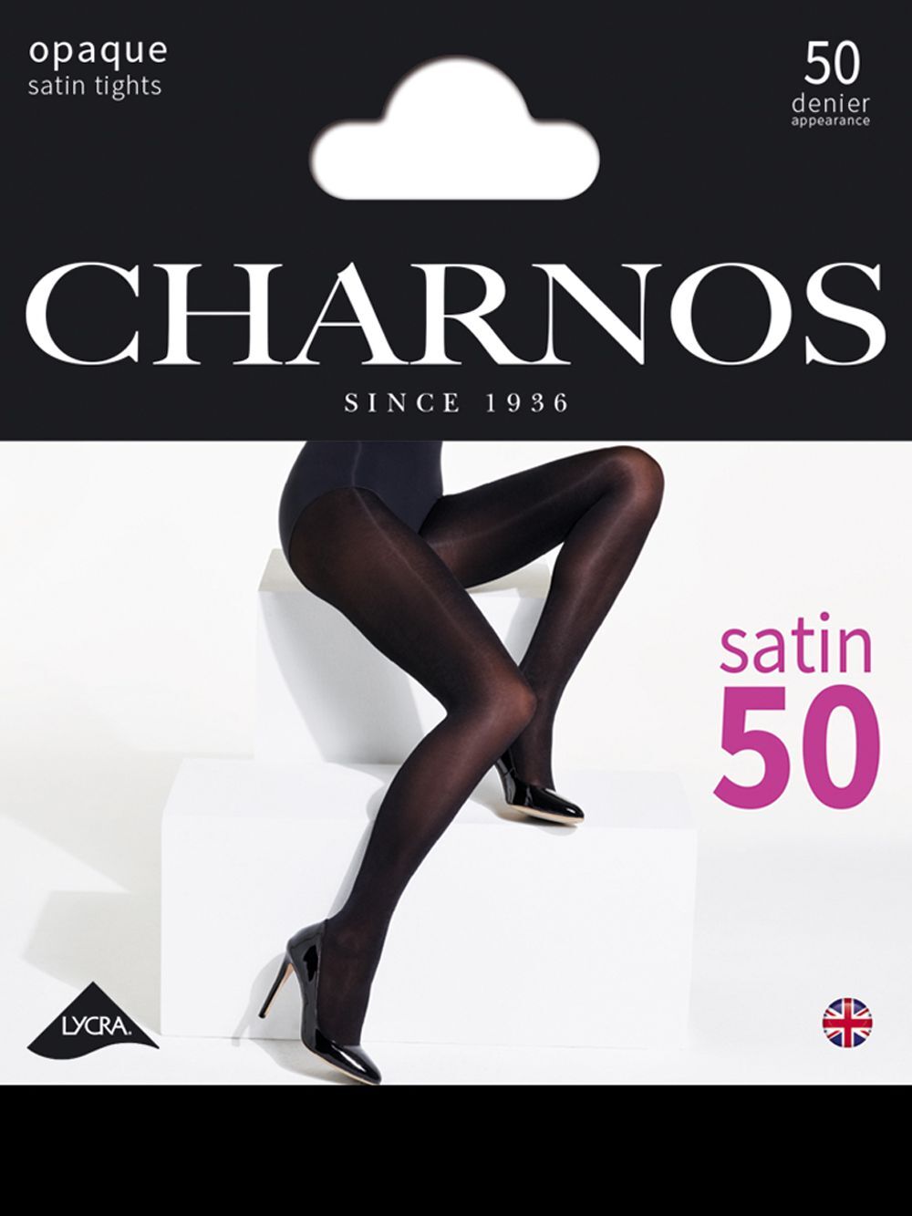 Charnos 50 Denier Satin Opaque Tights