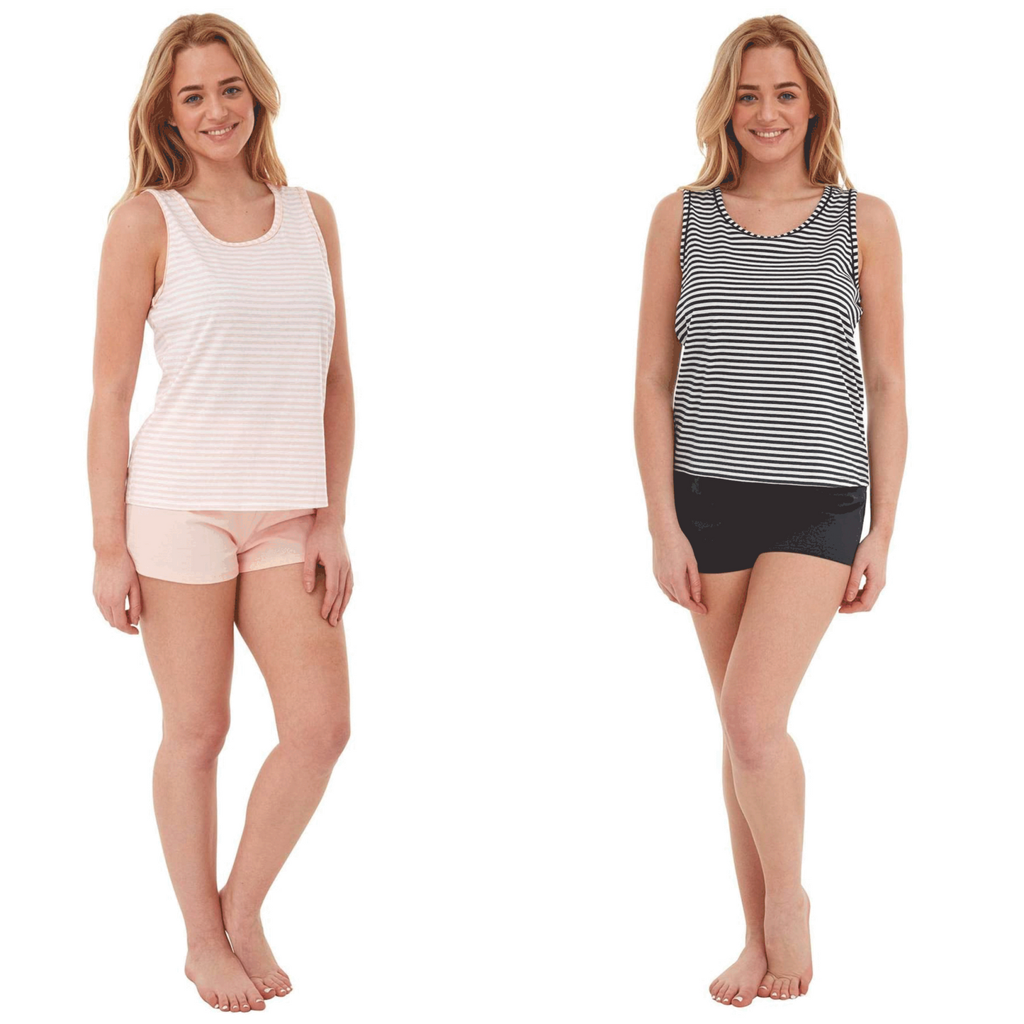 Indigo Sky Ladies Jersey Cami & Shorts Pyjama Set
